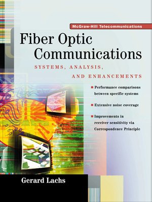 cover image of Fiber Optics Communications